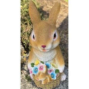 Kooy Solar Bunny Rabbit Cute Garden Lighted Decoration New
